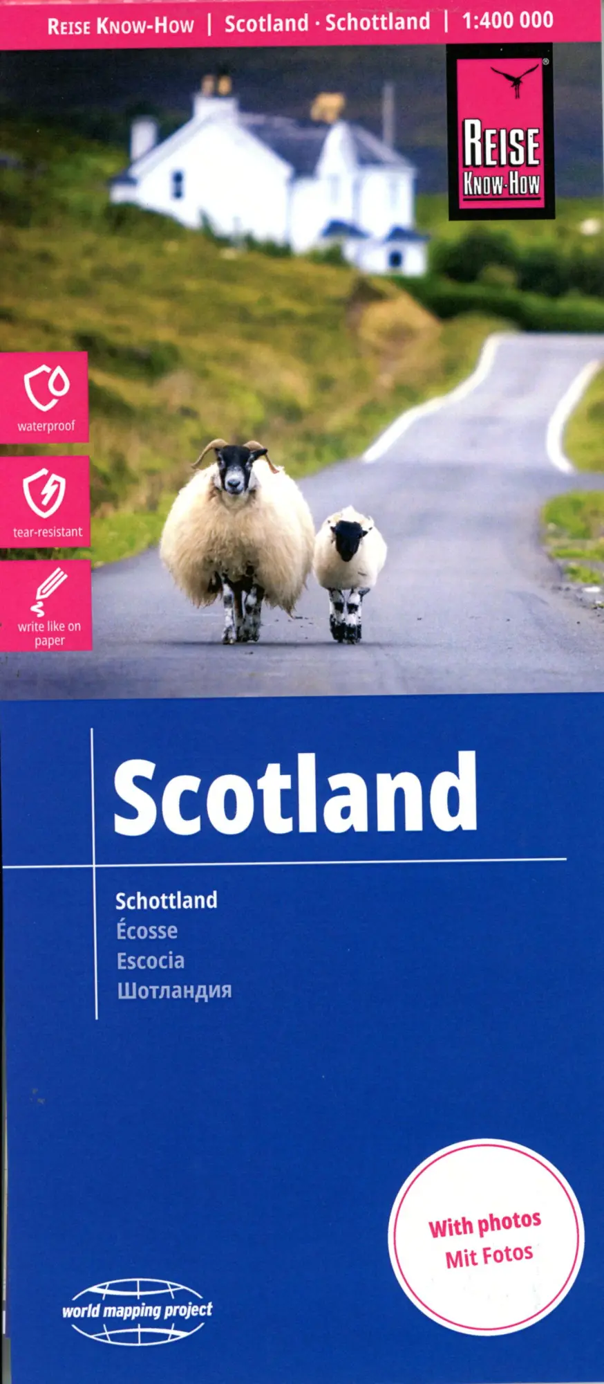 Cover: 9783831774722 | Reise Know-How Landkarte Schottland / Scotland (1:400.000) | Know-How