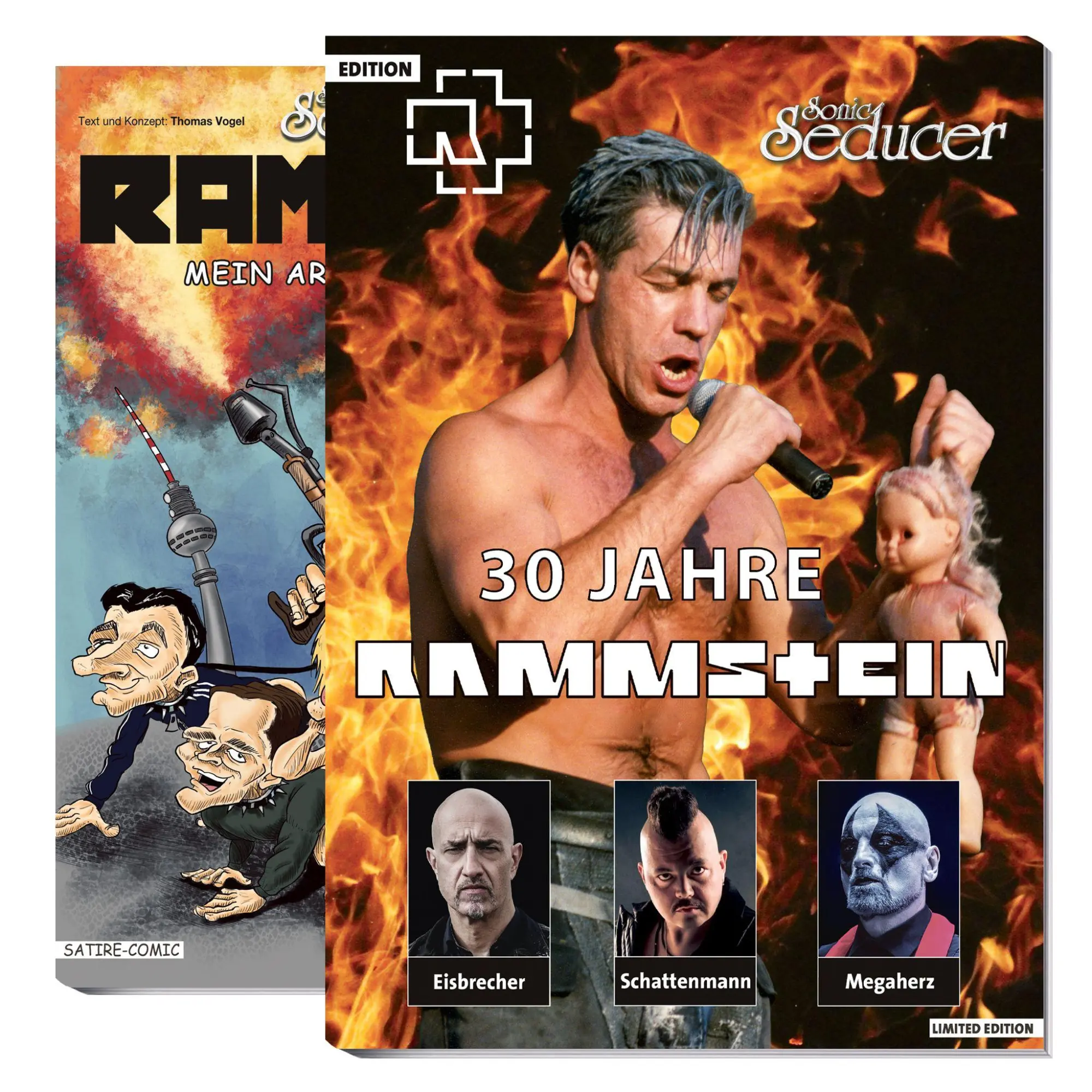 Cover: 9783958974722 | RAMMSTEIN 30 Jahre Edition + Rammsau Comic | Taschenbuch | Deutsch
