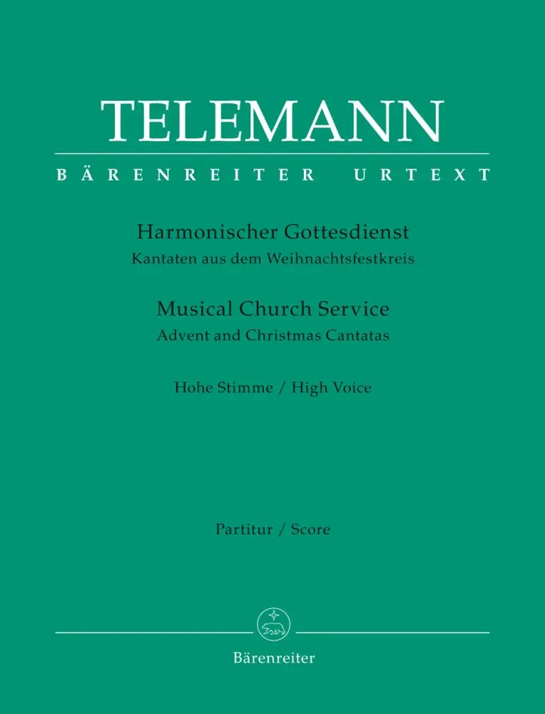 Cover: 9790006534722 | Der harmonische Gottesdienst | Georg Philipp Telemann | Broschüre