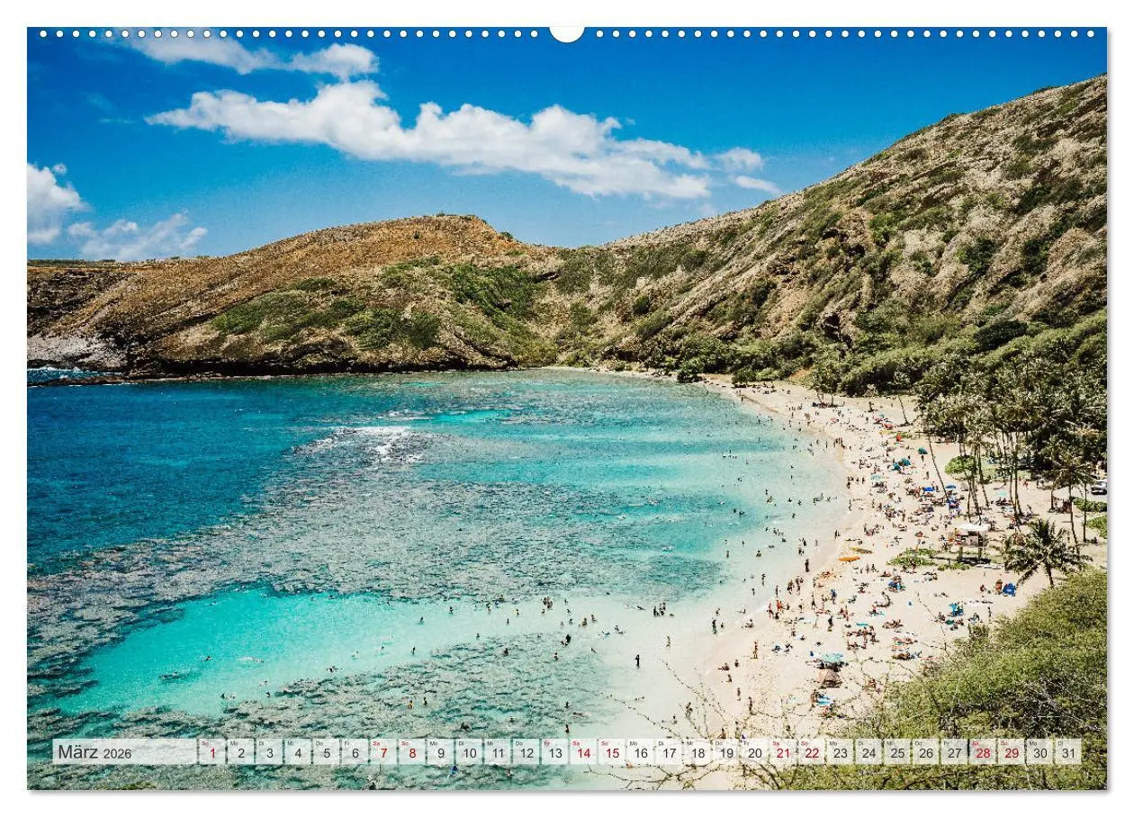 Bild: 9783457784822 | Aloha Hawaii (Wandkalender 2026 DIN A2 quer), CALVENDO Monatskalender