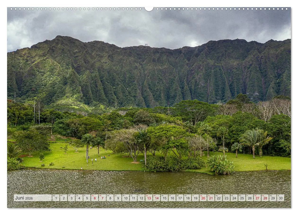 Bild: 9783457784822 | Aloha Hawaii (Wandkalender 2026 DIN A2 quer), CALVENDO Monatskalender