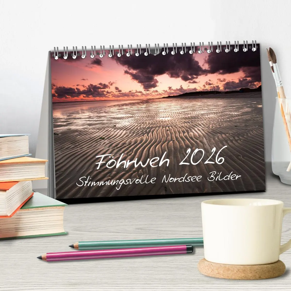 Bild: 9783516184822 | Föhrweh - Stimmungsvolle Nordsee Bilder (Tischkalender 2026 DIN A5...