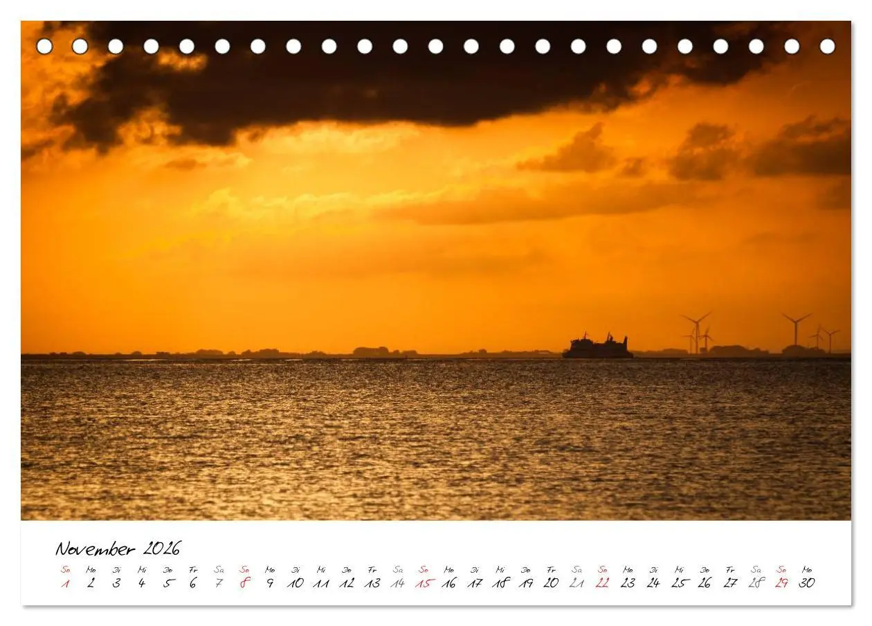 Bild: 9783516184822 | Föhrweh - Stimmungsvolle Nordsee Bilder (Tischkalender 2026 DIN A5...