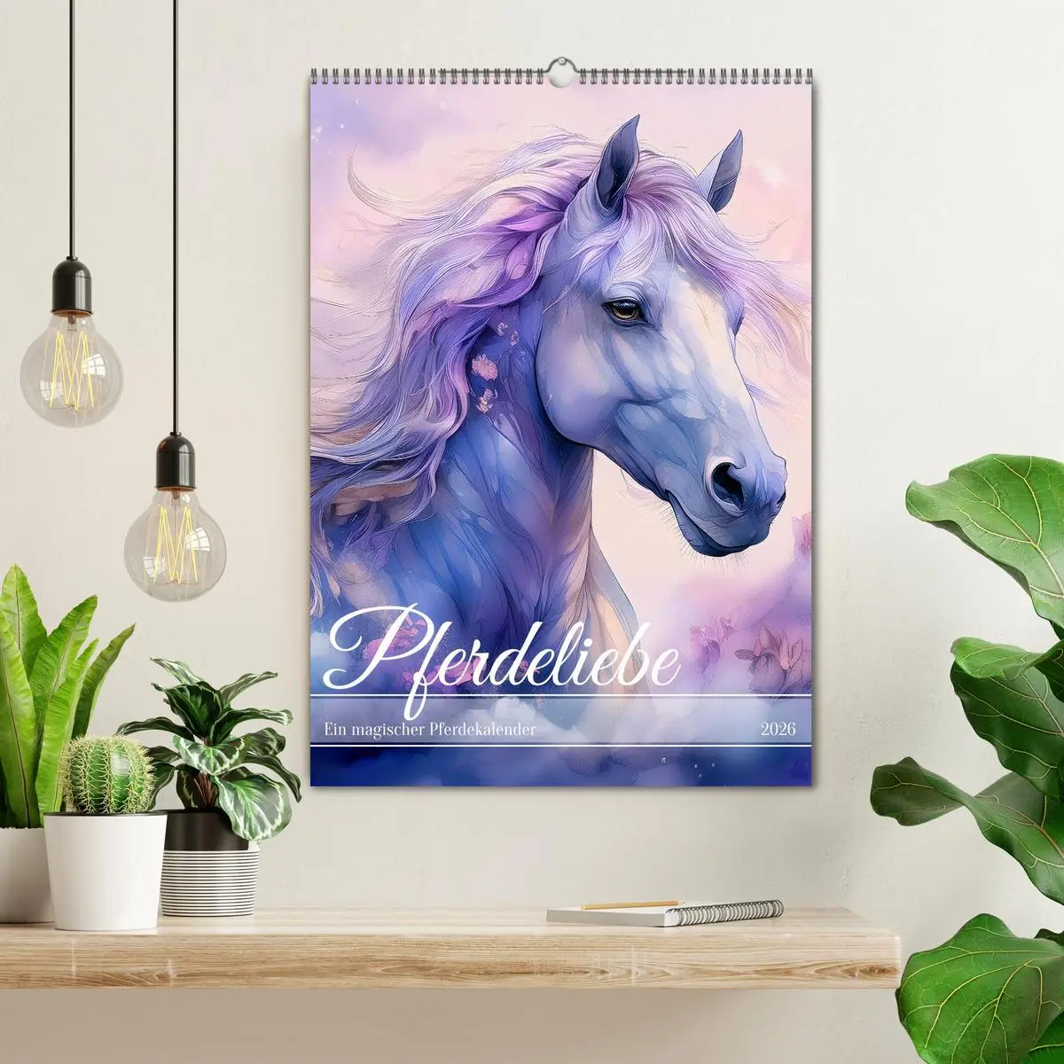 Bild: 9783516254822 | Pferdeliebe - Ein magischer Pferdekalender (Wandkalender 2026 DIN...