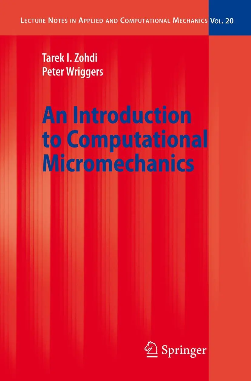 Cover: 9783540774822 | An Introduction to Computational Micromechanics | Zohdi (u. a.) | Buch