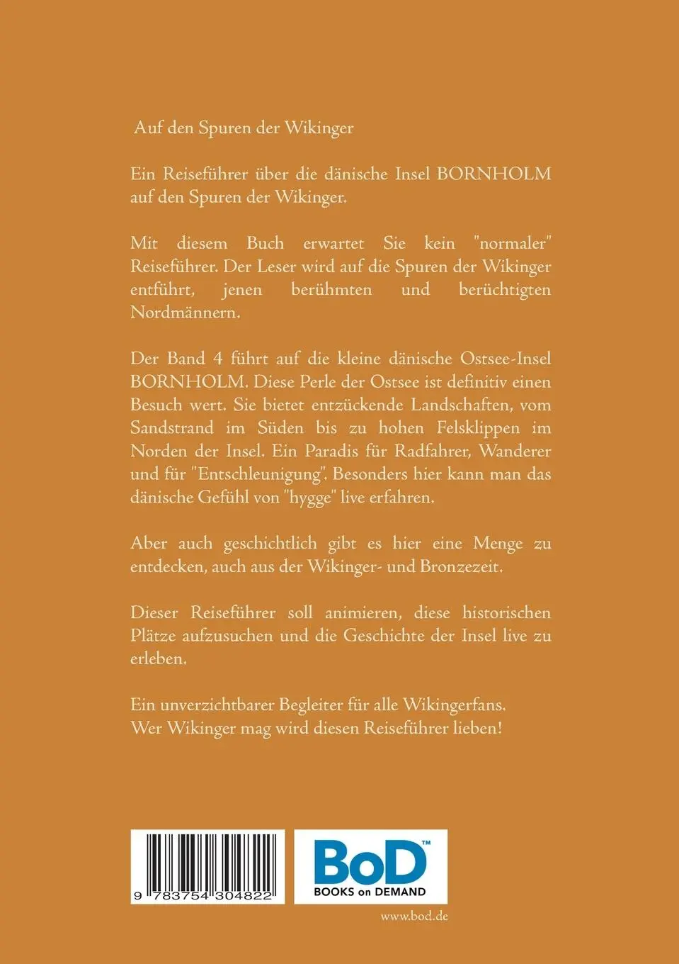 Rückseite: 9783754304822 | Midgard - Auf den Spuren der Wikinger | Band 4: Dänemark - Bornholm