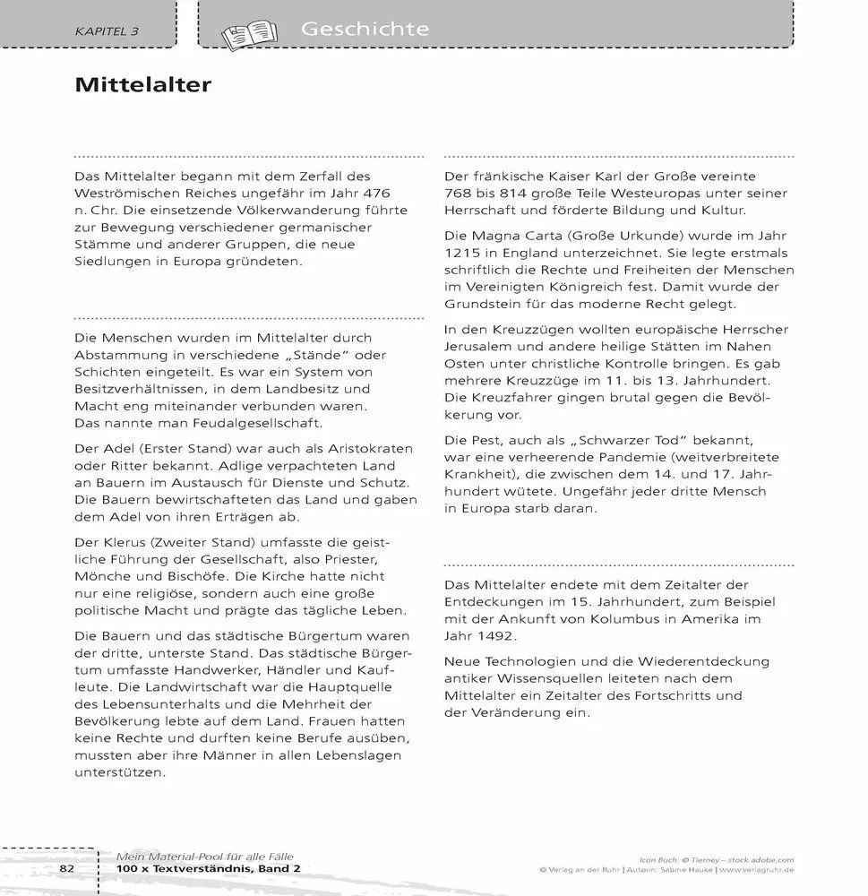 Bild: 9783834664822 | 100 x Textverständnis, Band 2 | Sabine Hauke | Taschenbuch | 260 S.
