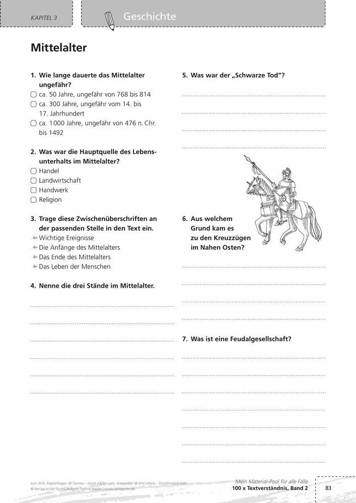 Bild: 9783834664822 | 100 x Textverständnis, Band 2 | Sabine Hauke | Taschenbuch | 260 S.
