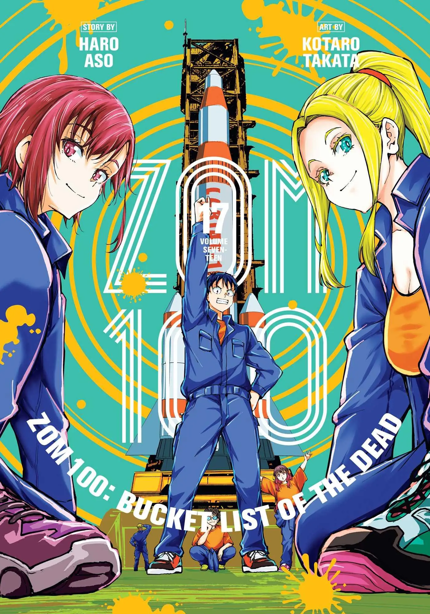 Cover: 9781974754922 | Zom 100: Bucket List of the Dead, Vol. 17 | Haro Aso | Taschenbuch