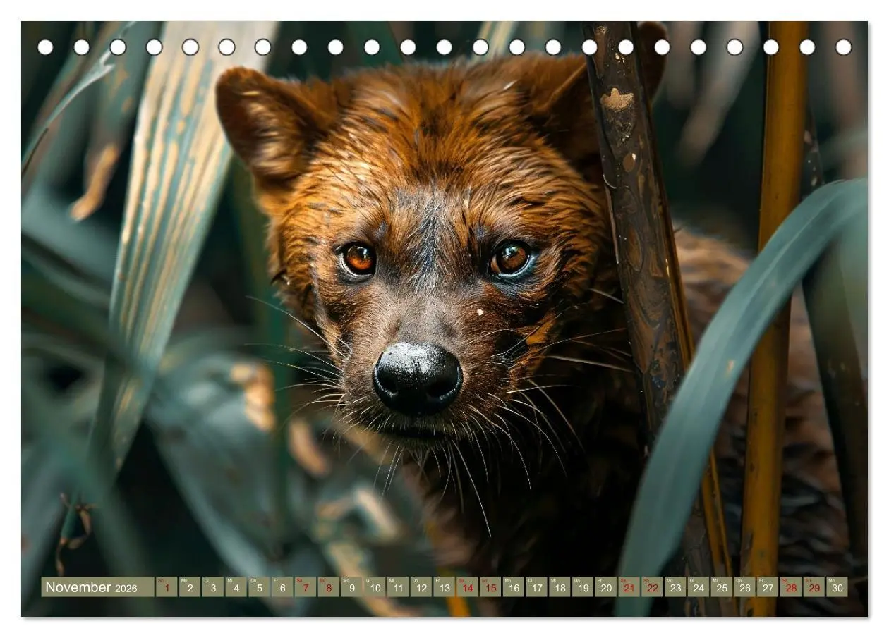 Bild: 9783457394922 | Die wilden Hunde (Tischkalender 2026 DIN A5 quer), CALVENDO...