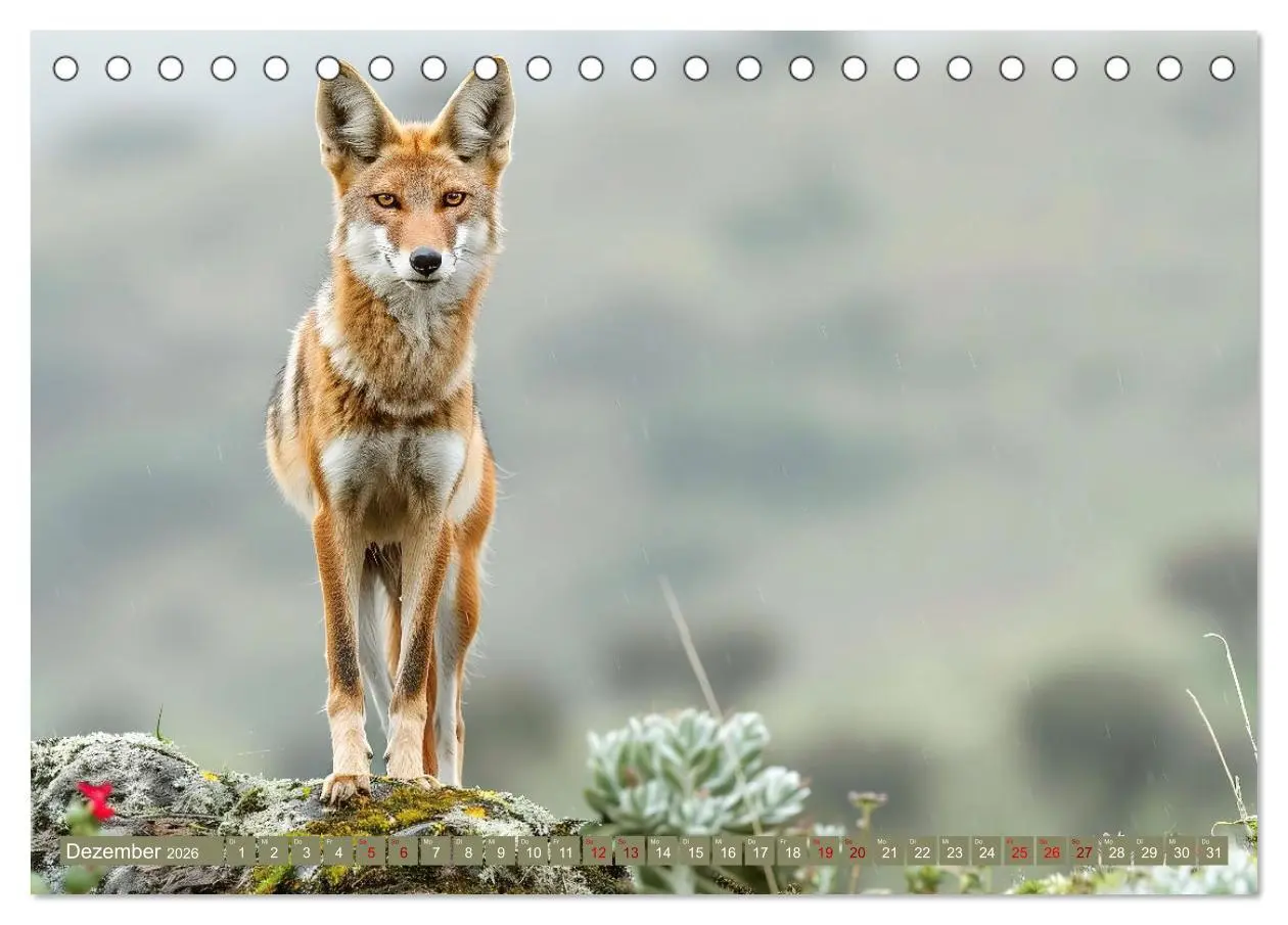 Bild: 9783457394922 | Die wilden Hunde (Tischkalender 2026 DIN A5 quer), CALVENDO...
