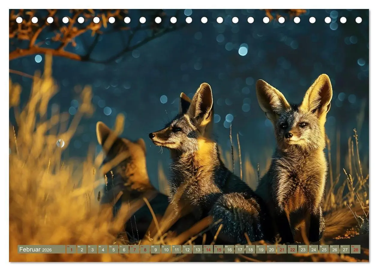 Bild: 9783457394922 | Die wilden Hunde (Tischkalender 2026 DIN A5 quer), CALVENDO...