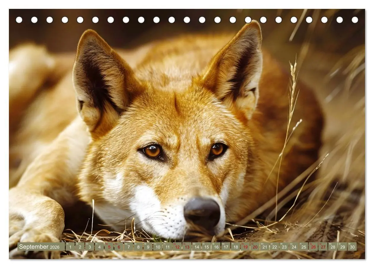 Bild: 9783457394922 | Die wilden Hunde (Tischkalender 2026 DIN A5 quer), CALVENDO...