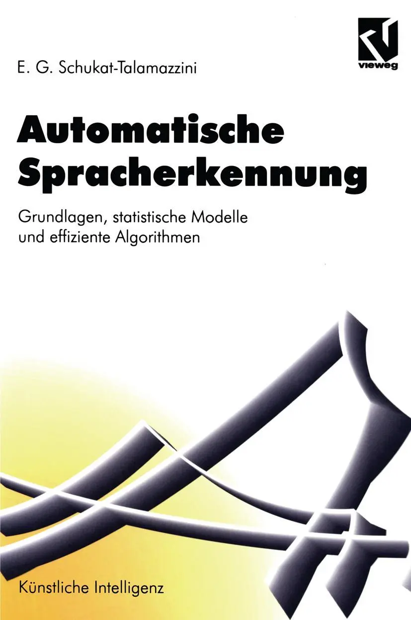 Cover: 9783528054922 | Automatische Spracherkennung | Ernst Günter Schukat-Talamazzini | Buch