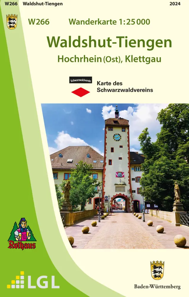 Cover: 9783863984922 | Topographische Wanderkarte Baden-Württemberg Waldshut-Tiengen | 2 S.