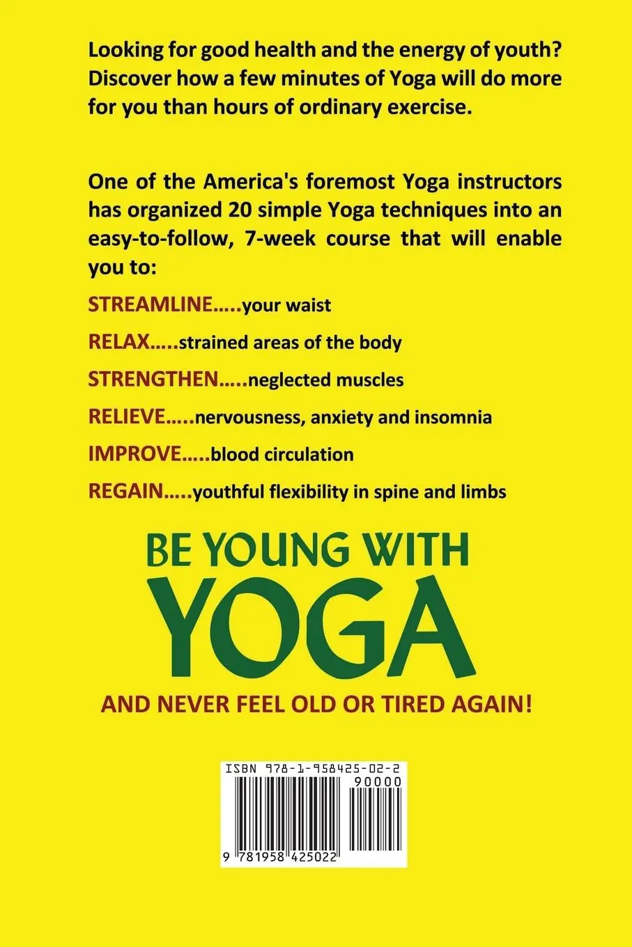 Rückseite: 9781958425022 | Be Young with Yoga | Richard L. Hittleman | Taschenbuch | Englisch