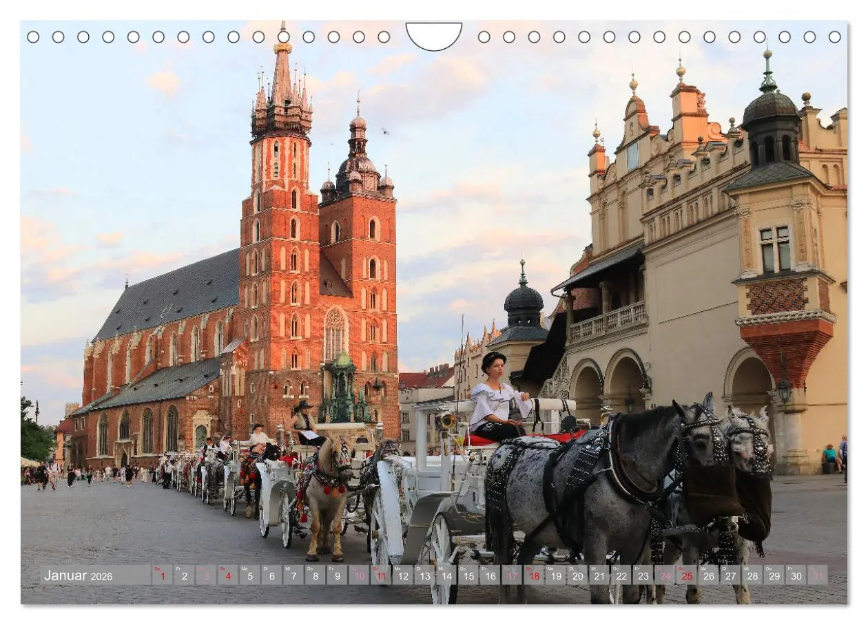 Bild: 9783457355022 | Faszinierendes Krakau (Wandkalender 2026 DIN A4 quer), CALVENDO...