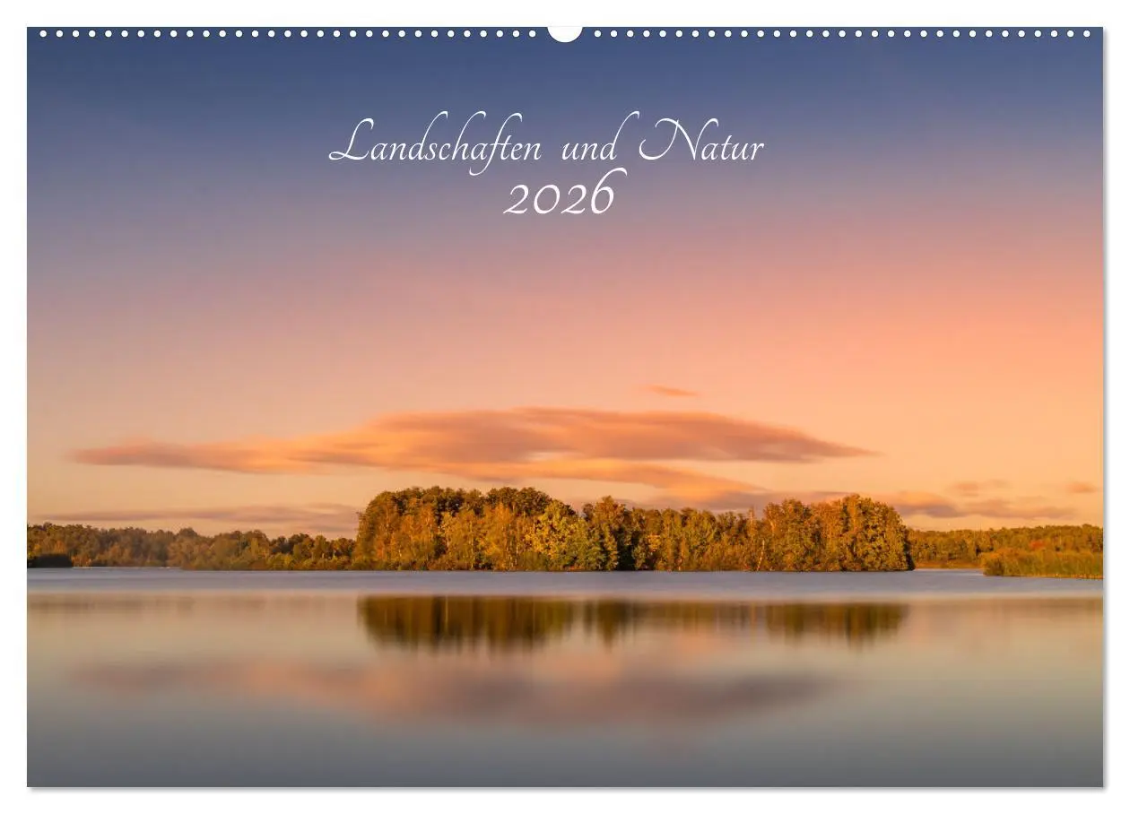Cover: 9783457595022 | Landschaften und Natur 2026 (Wandkalender 2026 DIN A2 quer),...