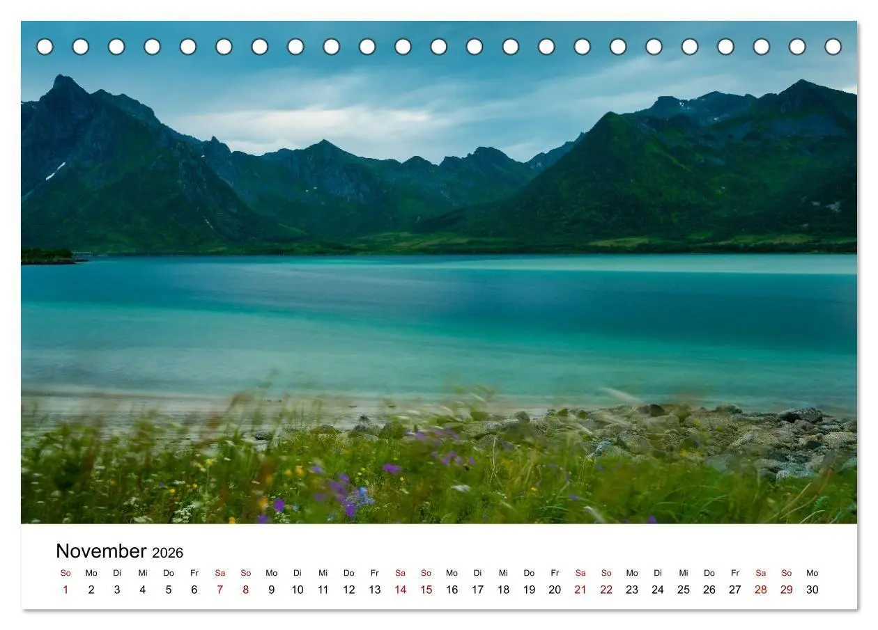 Bild: 9783516685022 | Atemberaubende Natur der Lofoten (Tischkalender 2026 DIN A5 quer),...