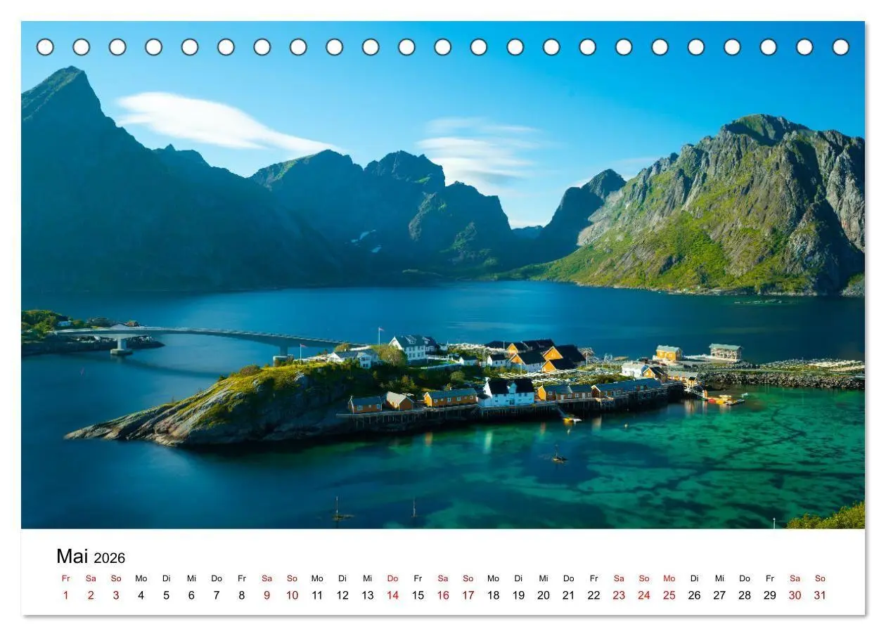 Bild: 9783516685022 | Atemberaubende Natur der Lofoten (Tischkalender 2026 DIN A5 quer),...