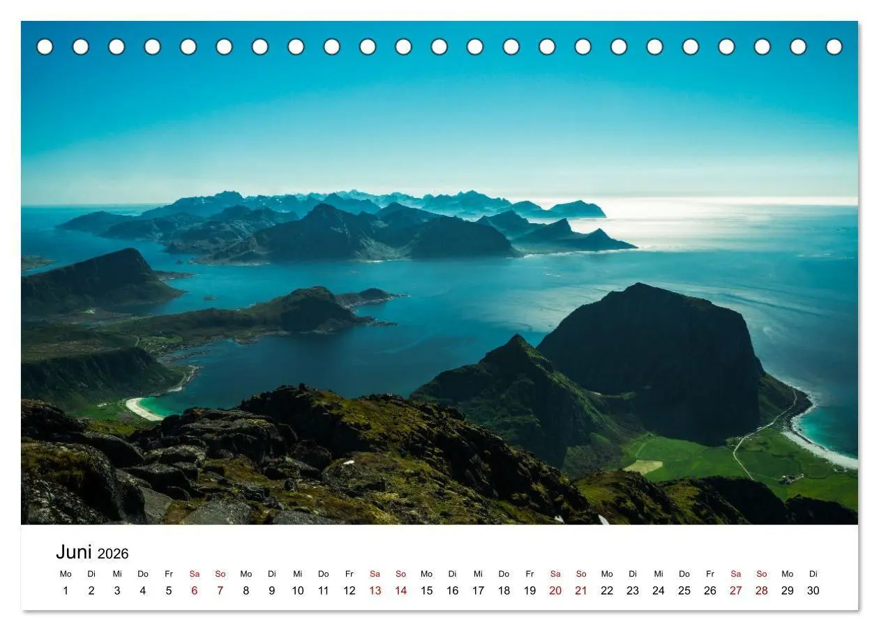 Bild: 9783516685022 | Atemberaubende Natur der Lofoten (Tischkalender 2026 DIN A5 quer),...