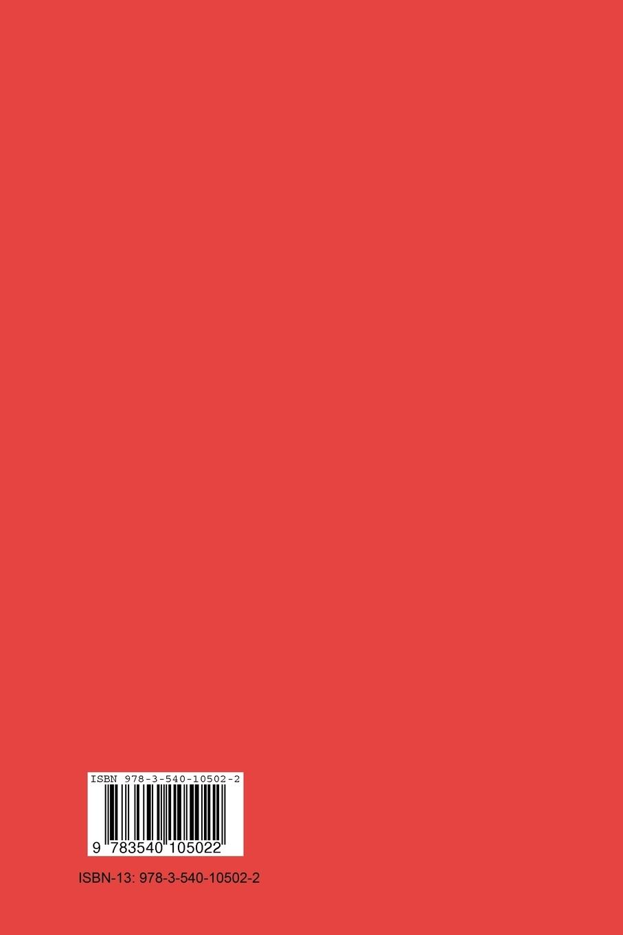 Rückseite: 9783540105022 | Moderne Fertigungsverfahren der Feinwerktechnik | Ein Überblick | Buch