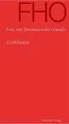 Cover: 9783701715022 | Prosa | Erzählungen und Skizzen | Fritz von Herzmanovsky-Orlando