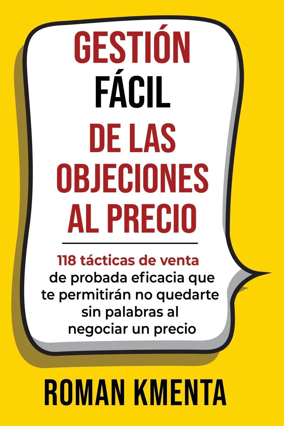 Cover: 9783903845022 | Gestión fácil de las objeciones al precio | Roman Kmenta | Taschenbuch