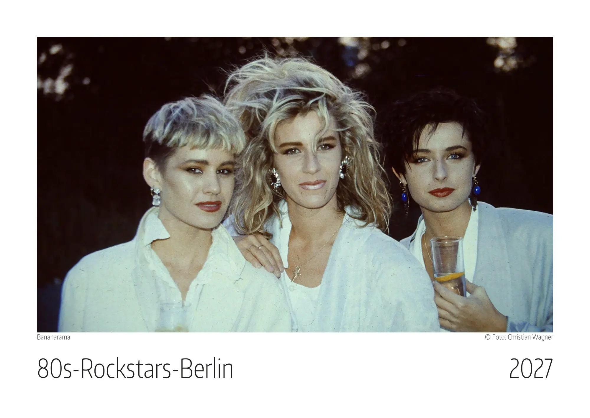 Cover: 9783912825022 | 80s Rockstars Berlin Kalender 2027 | Kalender | Deutsch | 2027