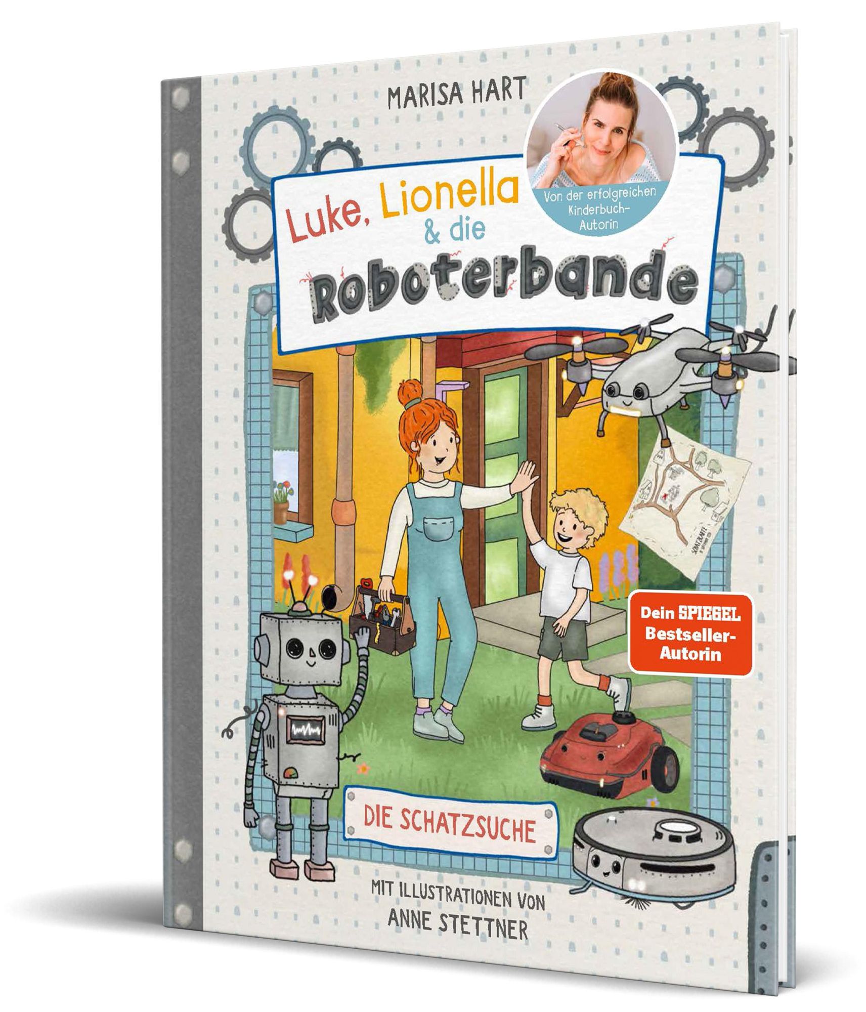 Cover: 9783960965022 | Luke, Lionella &amp; die Roboterbande. Die Schatzsuche | von Marisa Hart