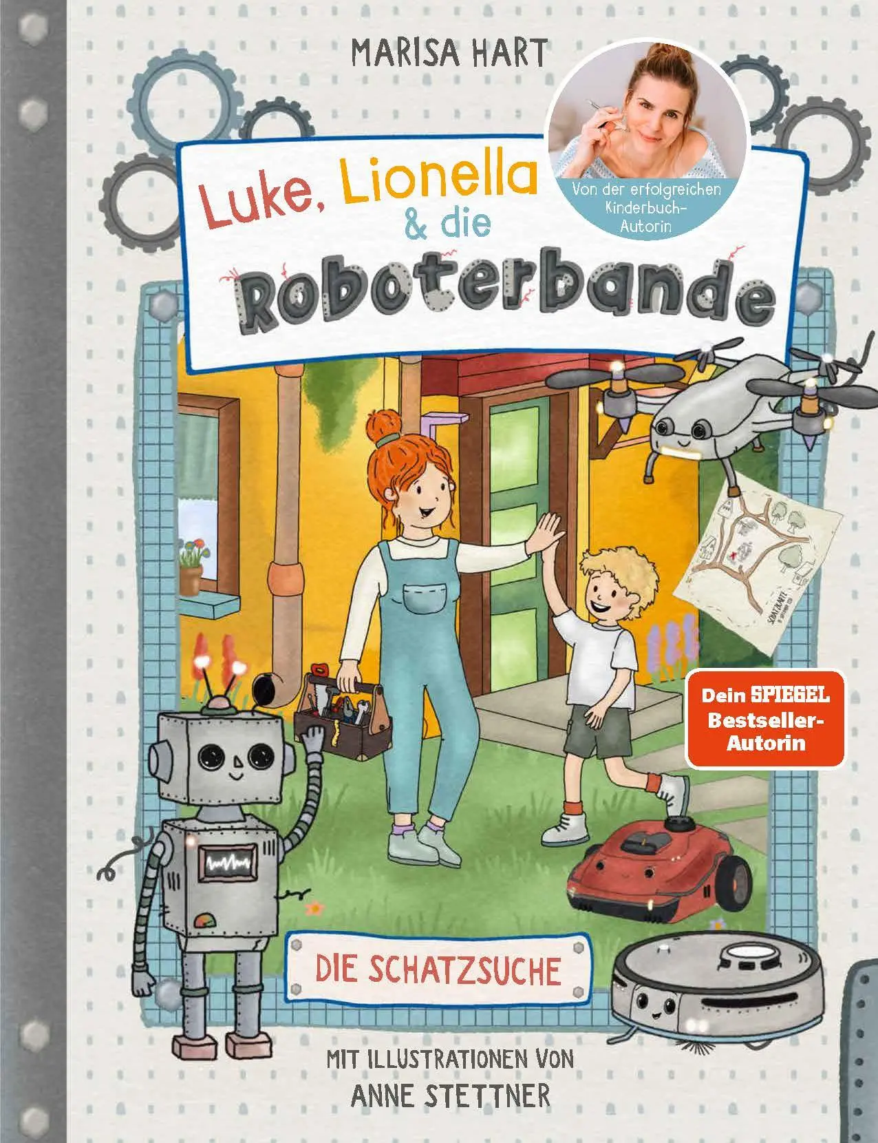 Bild: 9783960965022 | Luke, Lionella &amp; die Roboterbande. Die Schatzsuche | von Marisa Hart
