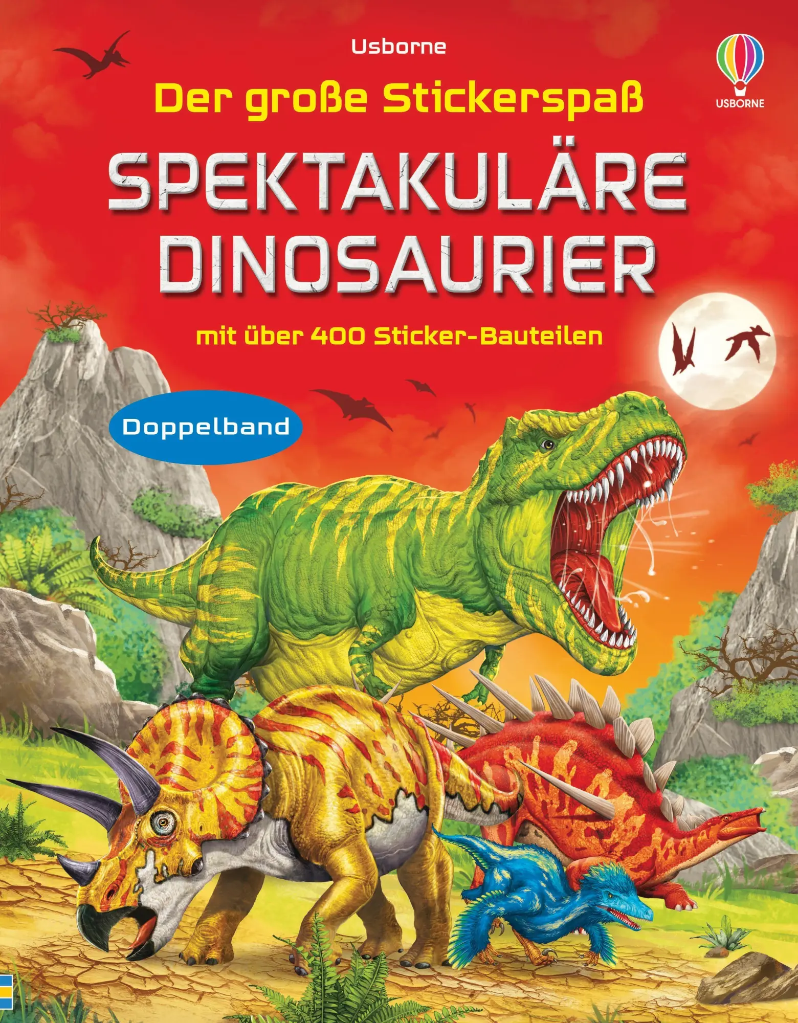 Cover: 9781035705122 | Der große Stickerspaß: Spektakuläre Dinosaurier | Tudhope (u. a.)