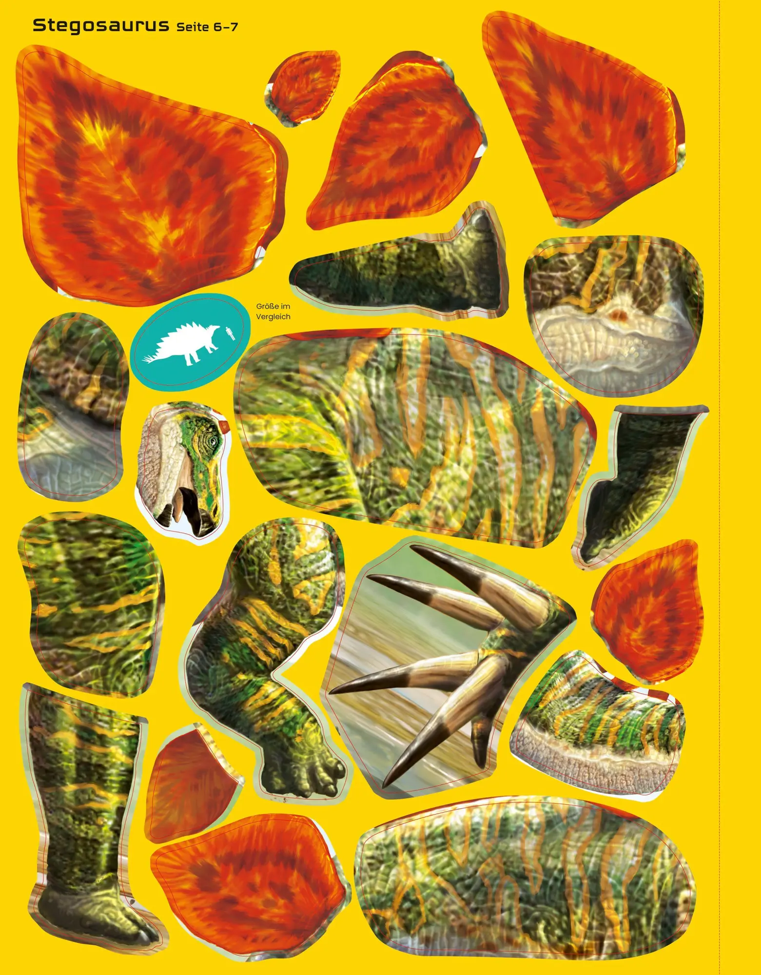 Bild: 9781035705122 | Der große Stickerspaß: Spektakuläre Dinosaurier | Tudhope (u. a.)
