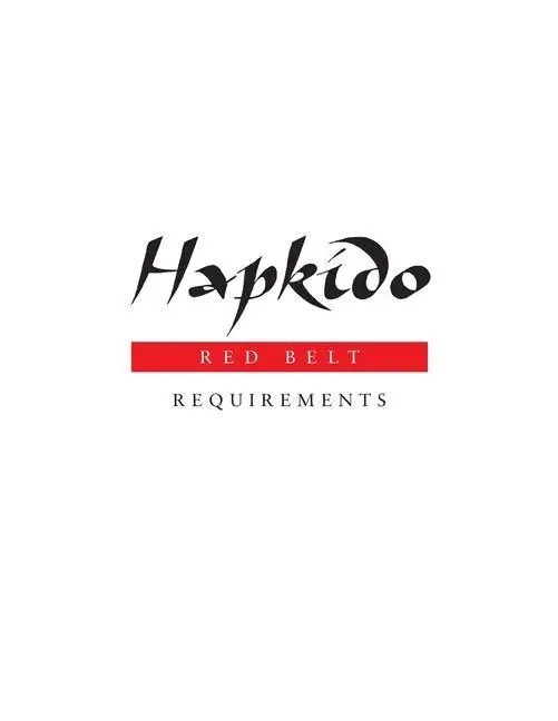 Cover: 9781953225122 | Hapkido: Red Belt Requirements | Marc Tedeschi | Taschenbuch | 2022