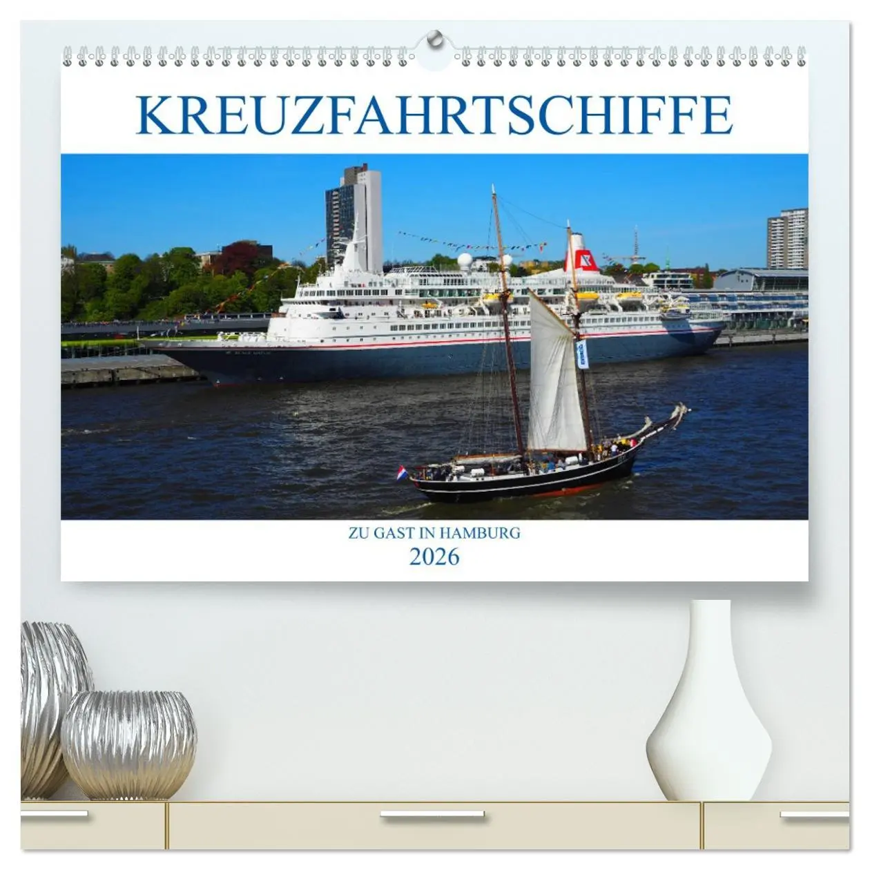 Cover: 9783457895122 | Kreuzfahrtschiffe zu Gast in Hamburg (hochwertiger Premium...