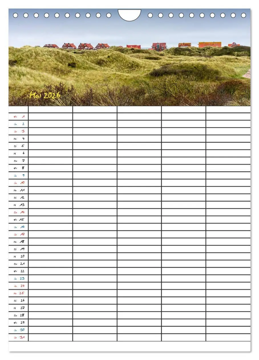 Bild: 9783516435122 | JUIST - DIE NORDSEEINSEL (Wandkalender 2026 DIN A4 hoch), CALVENDO...