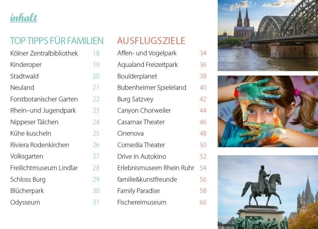 Bild: 4280001205222 | Köln für Familien - ideen &amp; gutscheine | Sonja Eickholz | Taschenbuch