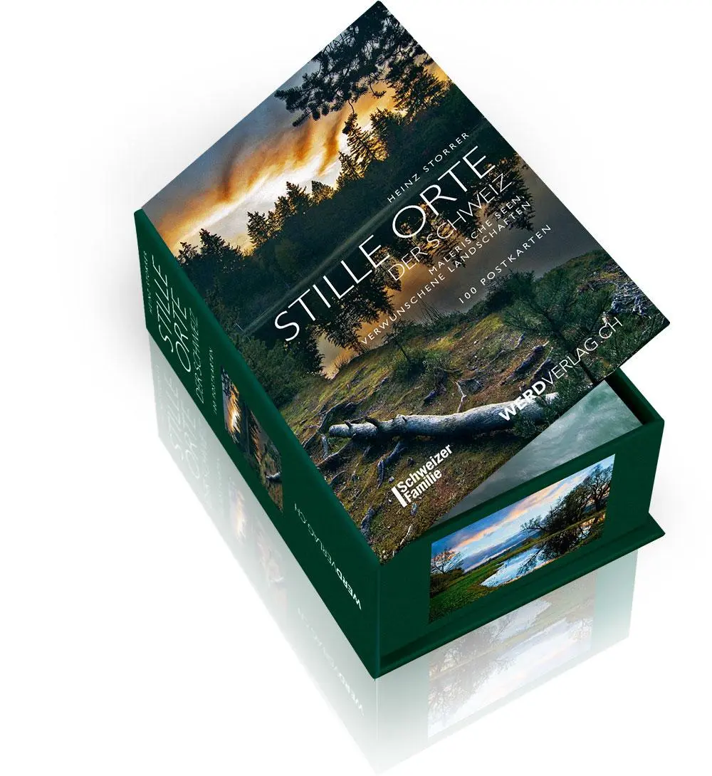 Cover: 9783038185222 | Postkartenbox Stille Orte der Schweiz | Heinz Storrer | Taschenbuch