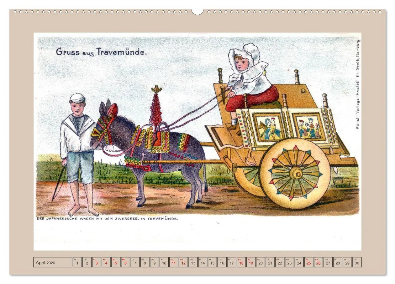Bild: 9783457265222 | Gruß aus Travemünde (Wandkalender 2026 DIN A2 quer), CALVENDO...