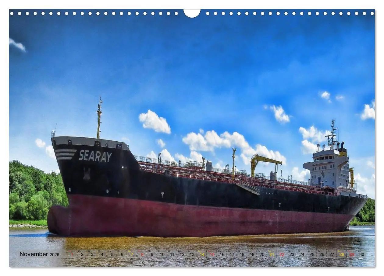 Bild: 9783516045222 | Transportschiffe Giganten der Meere (Wandkalender 2026 DIN A3...