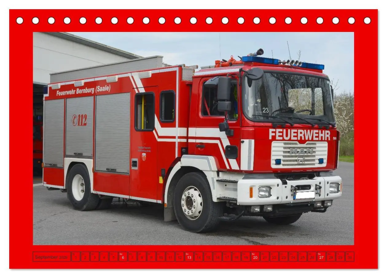 Bild: 9783516595222 | Einsatzfahrzeuge aus Sachsen und Sachsen-Anhalt (Tischkalender 2026...