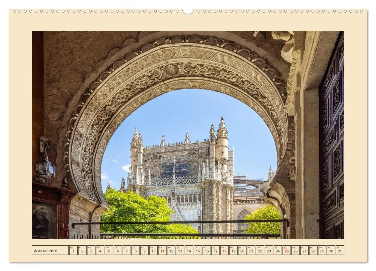 Bild: 9783516665222 | Ein Herz für Sevilla (hochwertiger Premium Wandkalender 2026 DIN A2...
