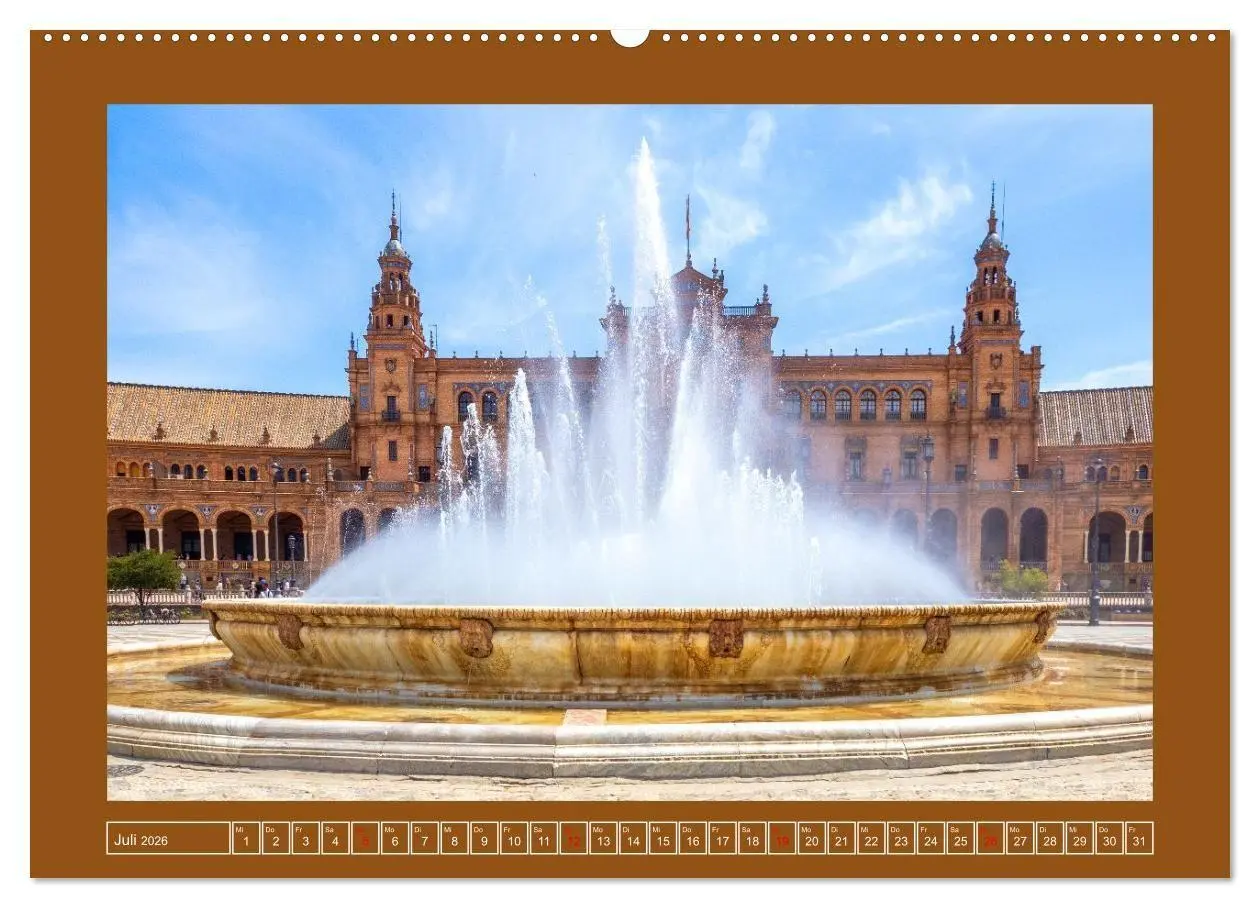 Bild: 9783516665222 | Ein Herz für Sevilla (hochwertiger Premium Wandkalender 2026 DIN A2...