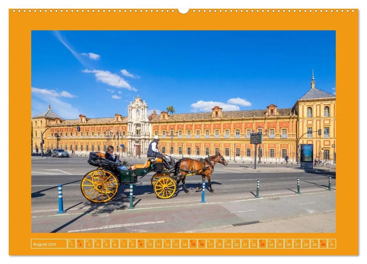 Bild: 9783516665222 | Ein Herz für Sevilla (hochwertiger Premium Wandkalender 2026 DIN A2...