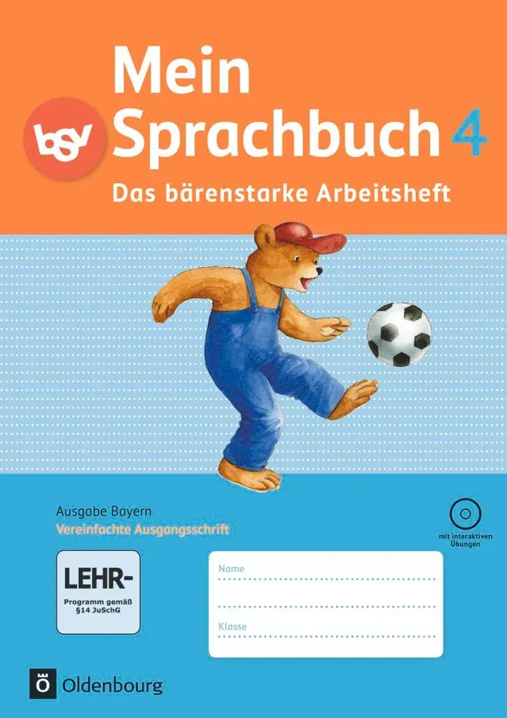 Cover: 9783762705222 | Mein Sprachbuch 4. Jahrgangsstufe. Das bärenstarke Arbeitsheft....