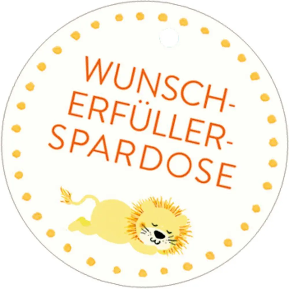Bild: 4050003715322 | Spardose in Löwenkopfform | Wunscherfüller-Spardose | Anne Mußenbrock