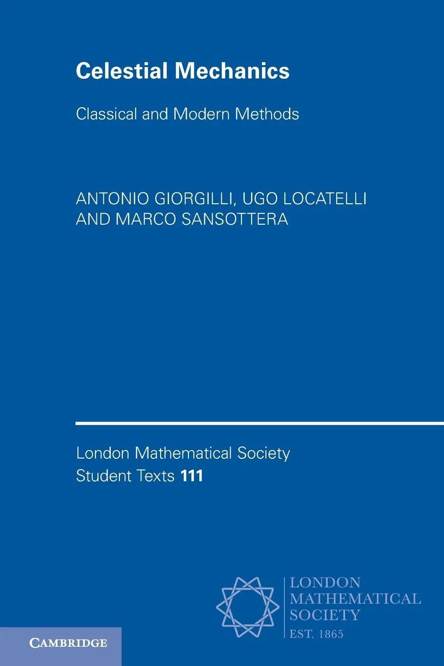 Cover: 9781009595322 | Celestial Mechanics | Antonio Giorgilli (u. a.) | Taschenbuch | 2026
