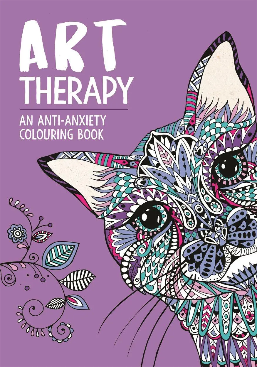 Cover: 9781912785322 | Art Therapy | An Anti-Anxiety Colouring and Doodle Book for Adults