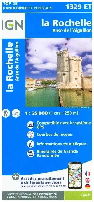 Cover: 9782758555322 | 1329ET La Rochelle Anse de L'Anguillon | (Land-)Karte | Französisch