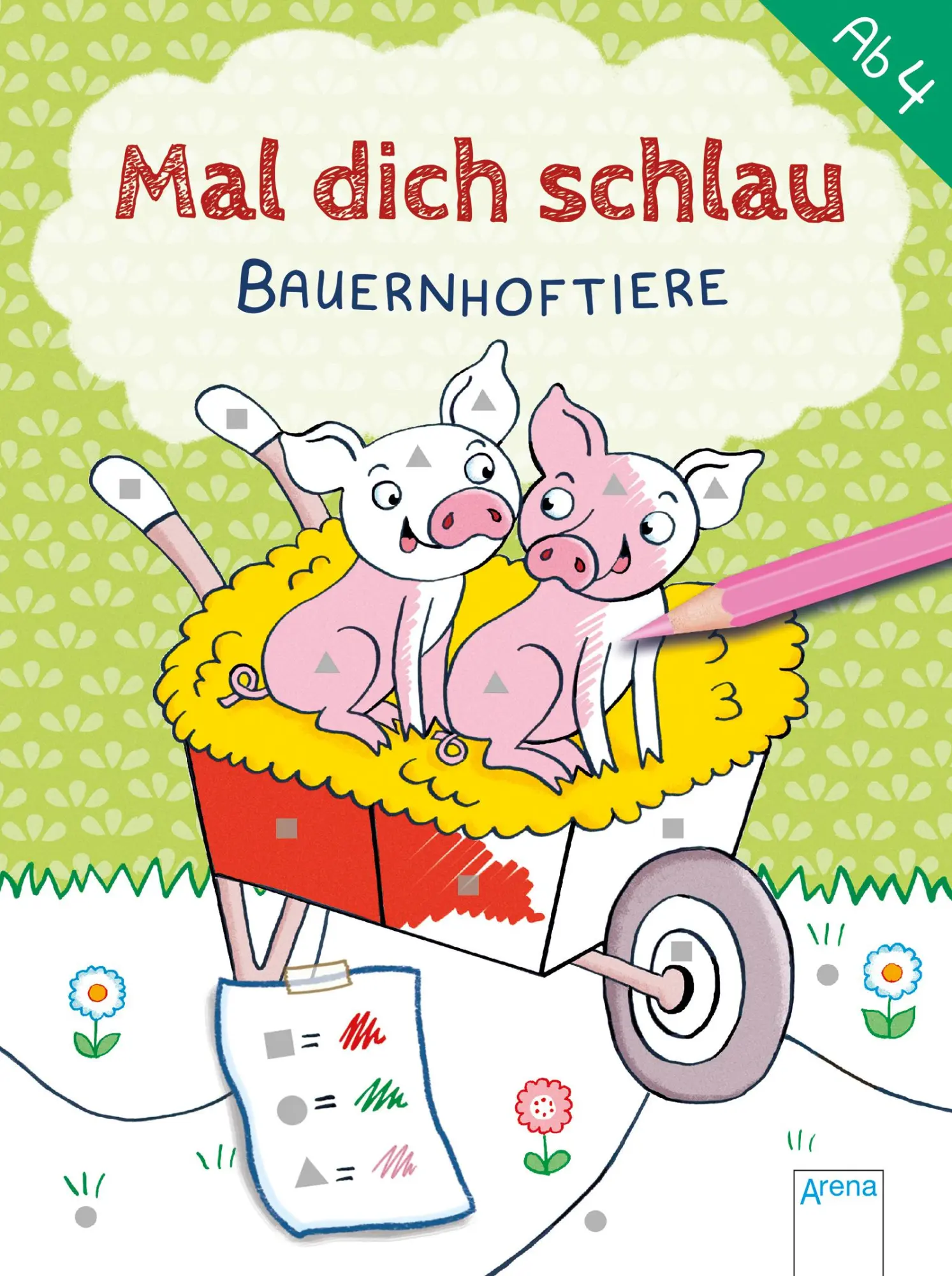Cover: 9783401715322 | Bauernhoftiere | Christine Thau | Taschenbuch | Arena Malstudio | 2021